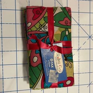 Quick Cuts 5pc Fat Quarter Pack butterflies